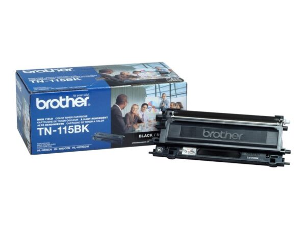 Brother TN-115BK Black Original Toner Cartridge BRTTN115BK