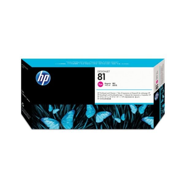 HP 81 HEWC4952A 13 ML Magenta Printhead with Cleaner
