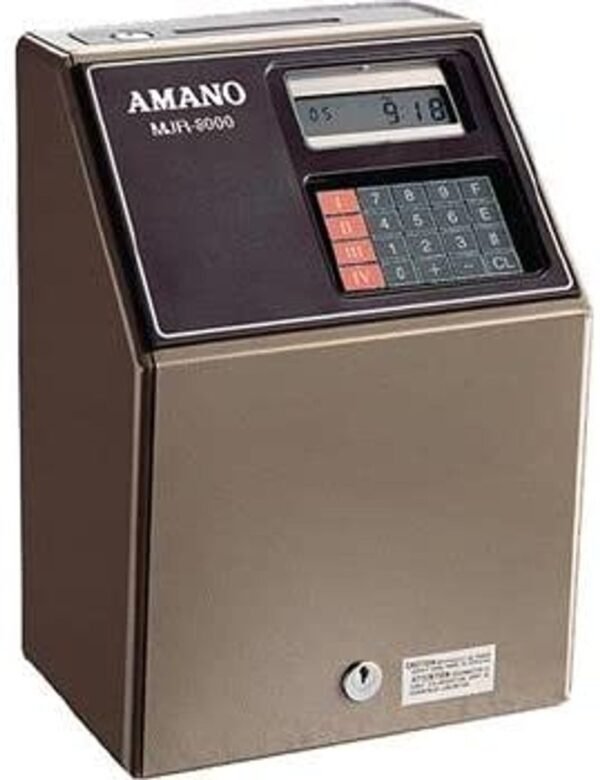 Amano MJR-8000 Calculating Time Clock
