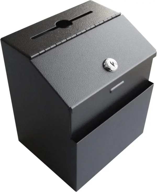 Pyramid 50085 Steel Suggestion Box/drop Box for Keys