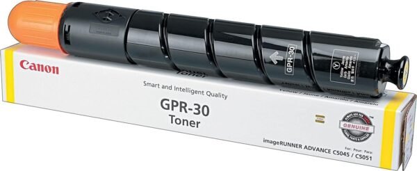 Canon CNM2800B003AA GPR-30 Yellow Original Toner Cartridge