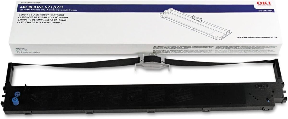 OKI Data - OKI44173404 - 1 - Print Ribbon - for Microline 621, 691 - Image 2