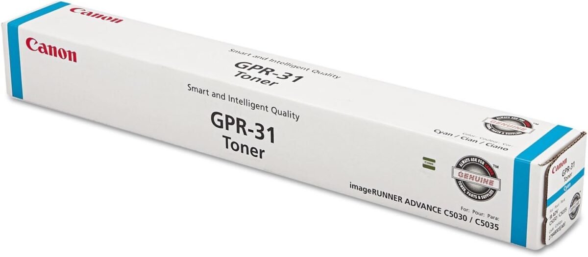 Canon CNM2794B003AA GPR-31 Cyan Original Toner Cartridge - Image 1