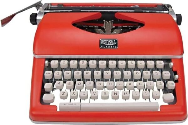 Royal 44102600 Classic Manual Typewriter – Red  (44102600) Typewriter