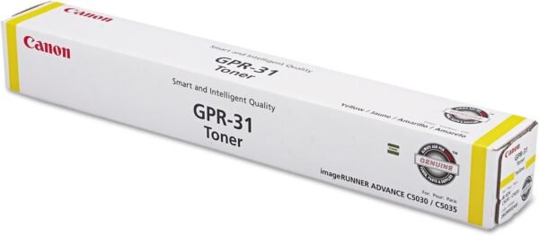 Canon CNM2802B003AA GPR-31 Yellow Original Toner Cartridge