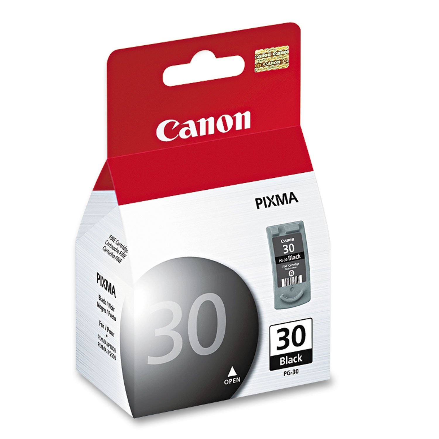 715WuSnzyhL._SL1500_.jpg Canon CNM1899B002AA PG-30 - Pigmented Black Original Ink Cartridge - Image 1