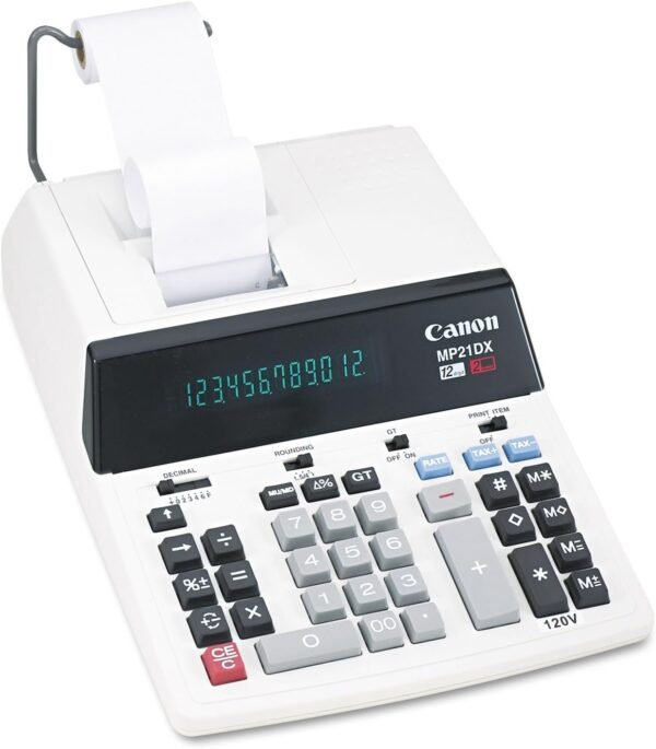 Canon MP21DX 2 Color Desktop Printing Calculator