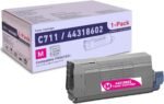OKI Data - OKI44318602 Magenta - Original - Toner Cartridge - For C711dn, 711dtn, 711n, 711wt - Image 2