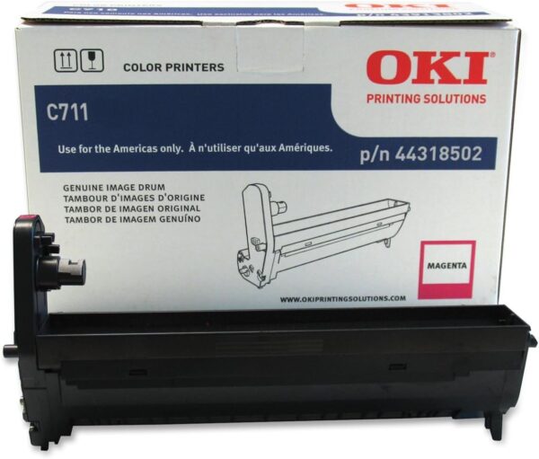 OKI Data - OKI44318502 Magenta - Original - Drum Kit - For C711dn, 711dtn, 711n, 711wt