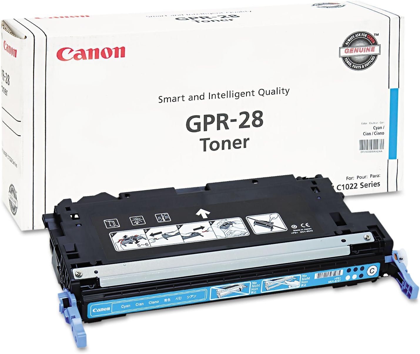 71bePl42oNL._AC_SL1500_.jpg Canon CNM1659B004AA GPR-28 Cyan Original Toner Cartridge - Image 1
