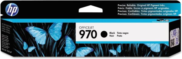 HP 970 HEWCN621AM 56.5 ML Black Original Officejet Ink Cartridge