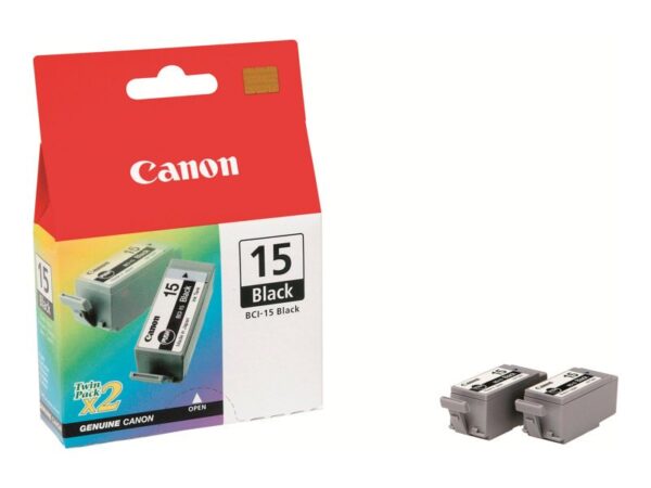 Canon CNM8191A003 BCI-15 2 Pack Color (Yellow, Cyan, Magenta) Original Ink Tank