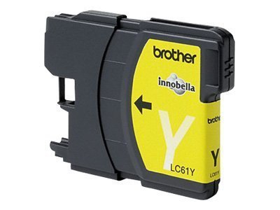 Brother LC61Y Yellow Original Ink Cartridge BRTLC61Y