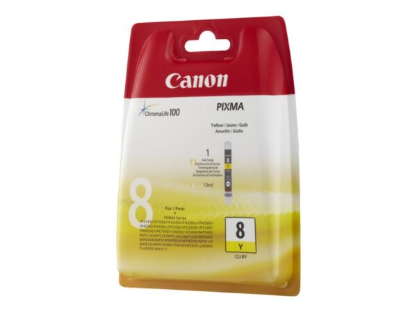 Canon CNM0623B002 CLI-8Y Yellow Original Ink Tank