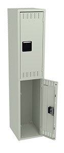 Tennsco (DTK-151836-A) Double Tier Locker - One Wide, No Legs (Unassembled) - DTK-151836-A