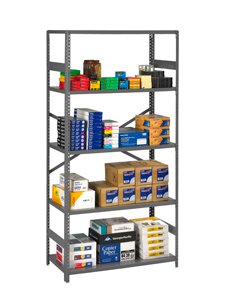 Tennsco (ESP-2436) ESP Open Shelving - 24" Deep Unit With 5 Shelves - ESP-2436