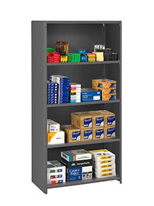 Tennsco (ESPC-1836) ESP Closed Shelving - 18" Deep Unit With 5 Shelves - ESPC-1836