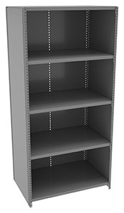 Tennsco (ESPC-2436) ESP Closed Shelving - 24" Deep Unit With 5 Shelves - ESPC-2436