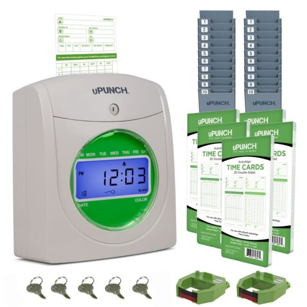 uPunch HN3500 Time Clock Bundle