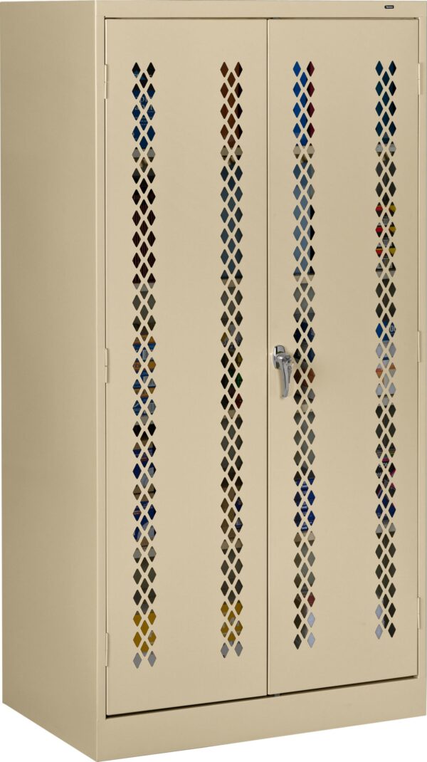 Tennsco (7224-PD) Standard Storage Cabinet with Perforated Doors (Assembled)