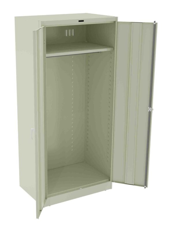 Tennsco (7824W) Deluxe Wardrobe Cabinet (Assembled)
