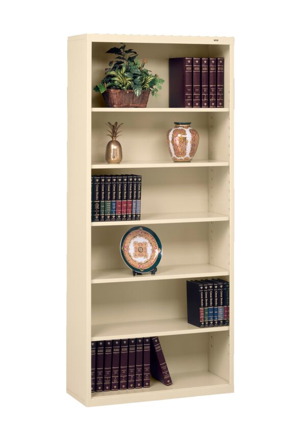 Tennsco (B-78) 13.5" Deep Welded Bookcase - 78" High