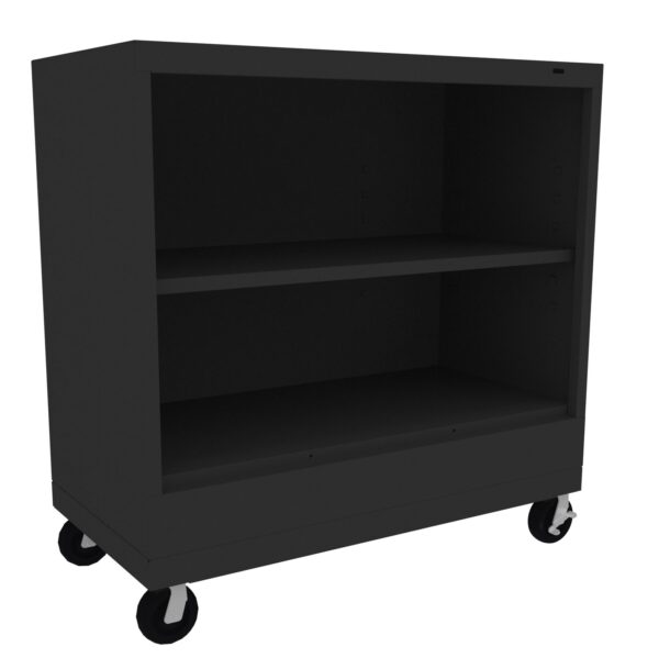 Tennsco (BC18-30M) 18" Mobile Deep Welded Bookcase - 30" High