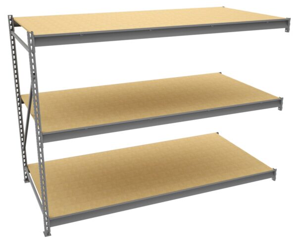 Tennsco (BU-964872PA) Bulk Storage Rack Adder Unit With Particleboard Decking