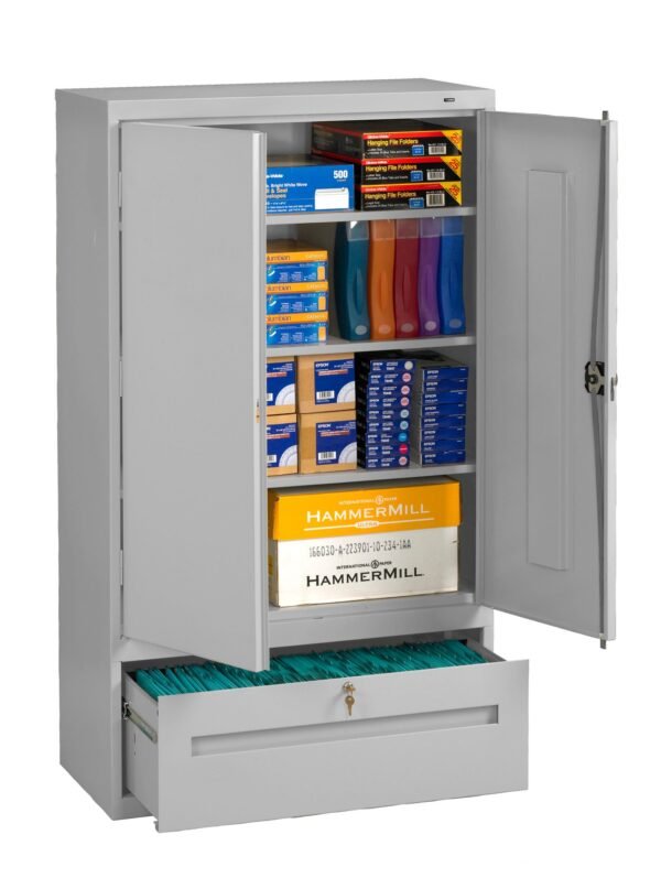 Tennsco (DWR-6618) Storage Cabinet with Drawer