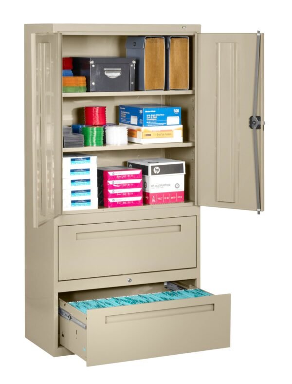 Tennsco (DWR-7218-2) Storage Cabinet with Two Drawer