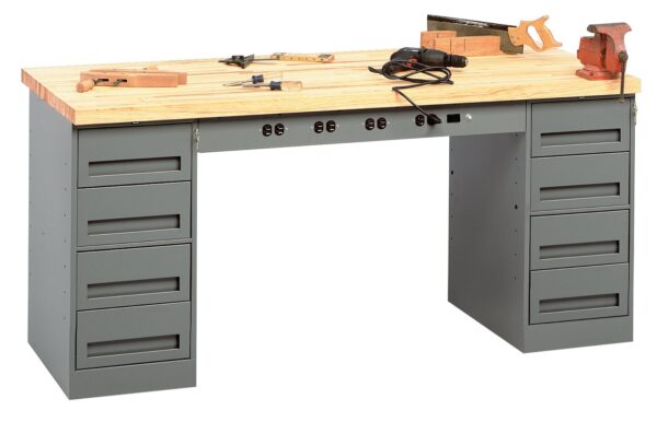 Tennsco (EMB-1-3072M) Workbench with Modular Units