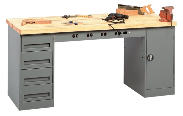 Tennsco (EMB-2-3072M) Workbench with Modular Units