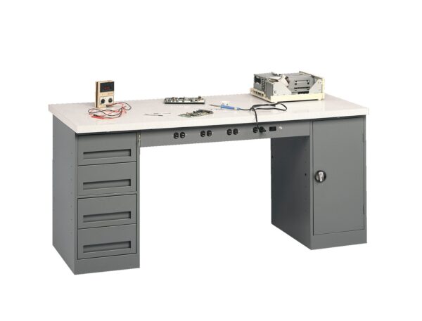 Tennsco (EMB-2-3072P) Workbench with Modular Units