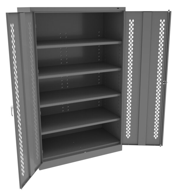Tennsco (J2478SU-PD) Jumbo Cabinet with Perforated Doors (Welded)