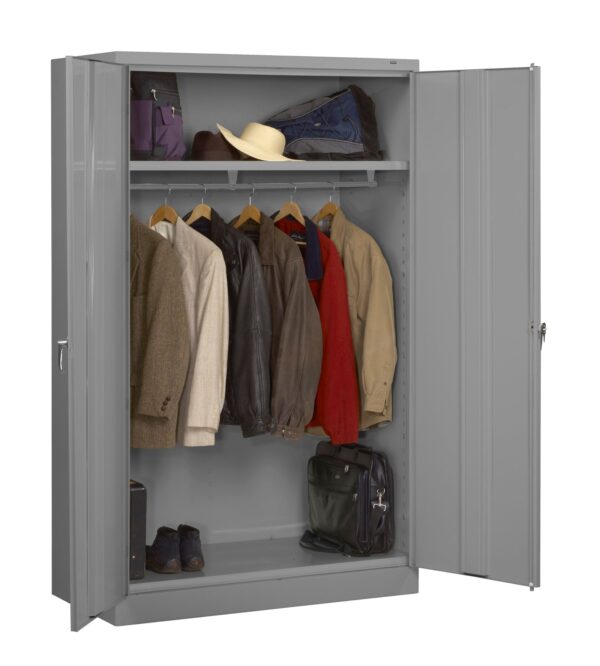 Tennsco (J2478A-N-W) Jumbo Wardrobe Cabinet (Unassembled)