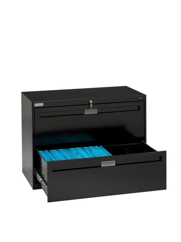 Tennsco (LPL4224L20) 2 High Lateral Files With Fixed Drawer Fronts