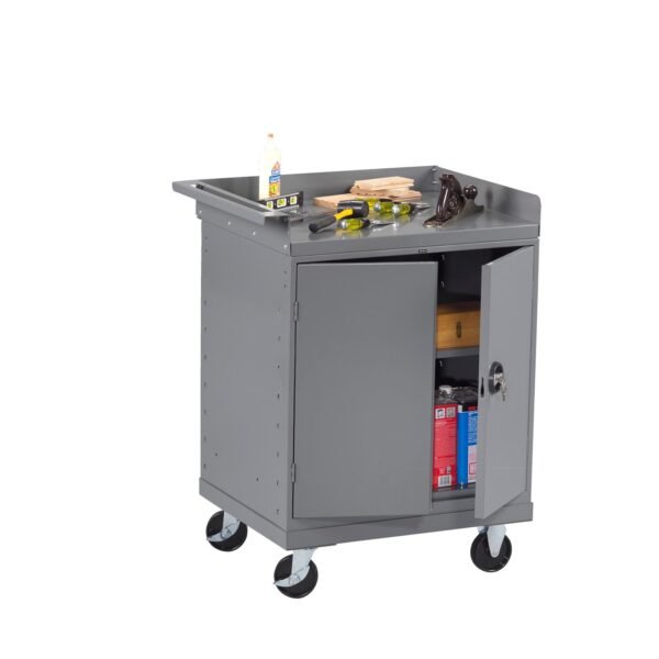 Tennsco (MB-2530-C) Mobile Workbench with 2 Door Cabinet