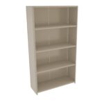 Tennsco (QCH5-4818S) 5 Shelf Q-Line Shelving Closed Starter Unit - 20 Gauge - QCH5-4818S- 48"w x 18"d x 87"h - Image 2