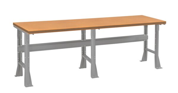 Tennsco (WB-1-3696C) Flared Leg Workbench With Compressed Wood Top