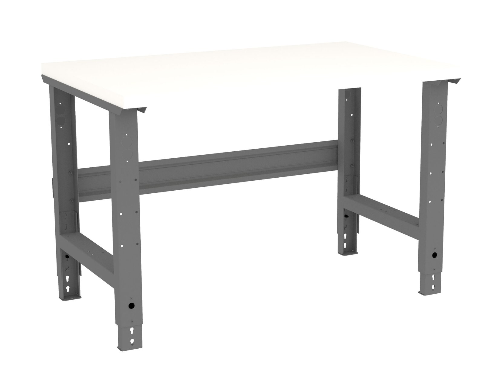 WBA-1-3048P-scaled-1.jpg Tennsco (WBA-1-3048P) Adjustable Leg Workbench - Image 1