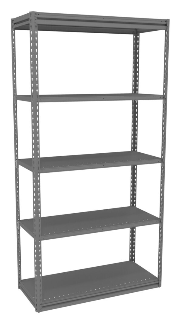 Tennsco (ZM7-4218S-5D) Z-Line Steel Shelving Starter Unit - ZM7-4218S-5D