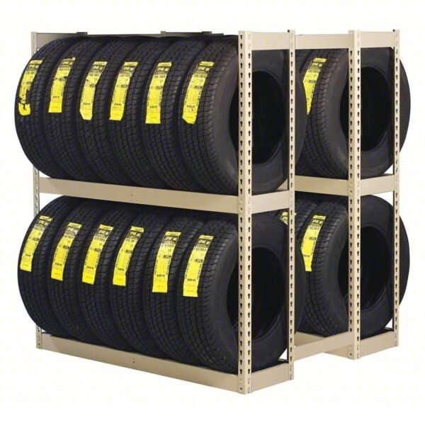 Tennsco (ZDT-6060S)Z-Line Double Entry Tire Racking Starter Unit - ZDT-6060S- 60"w x 42"d x 60"h