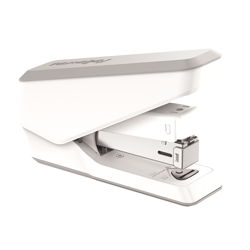 Fellowes LX840™ EasyPress™ Half Strip Stapler, 25 Sheet - White