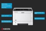 Kyocera ECOSYS P2235dw Monochrome Network Laser Printer, Gigabit Ethernet, Wireless & Wi-Fi Direct (1102RW2US0) - Image 3