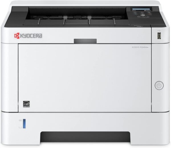 Kyocera P2040DW Laster Printer, Dup, WIFI Standard Duplex, Gigabit Ethernet, USB, Wireless & Wi-Fi Direct (1102RY2US0)