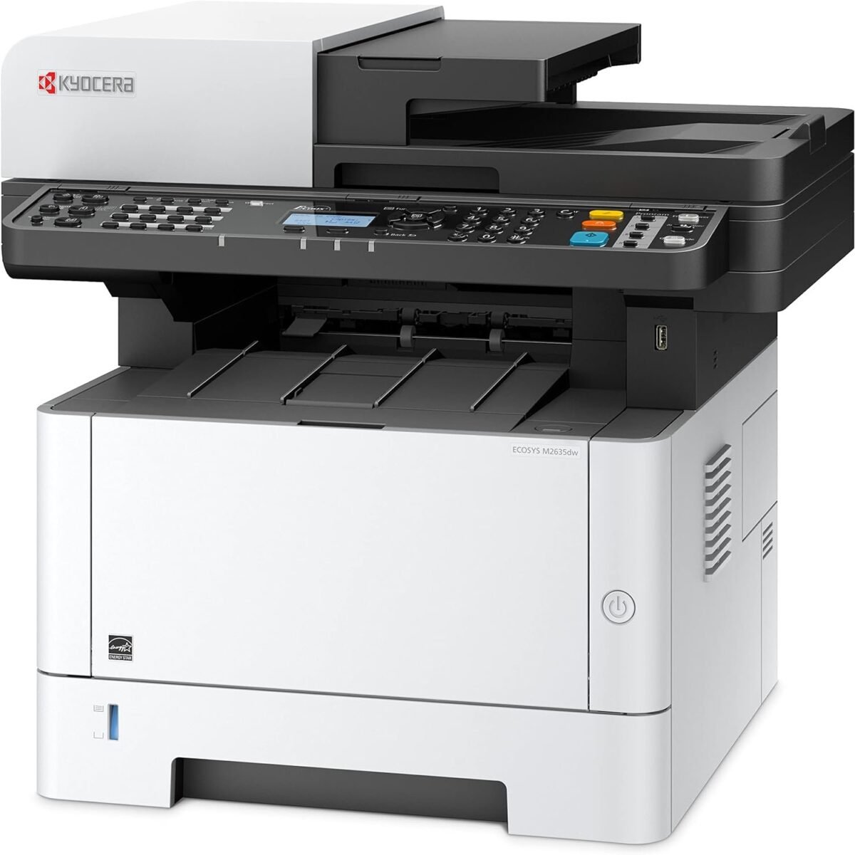 Kyocera ECOSYS M2635dw All-in-One Monochrome Laser Printer (Print/Copy/Scan/Fax) Ethernet, USB, Wireless & Wi-Fi Direct (1102S22US0) - Image 3