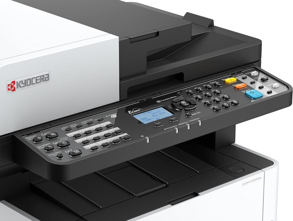 Kyocera ECOSYS M2635dw All-in-One Monochrome Laser Printer (Print/Copy/Scan/Fax) Ethernet, USB, Wireless & Wi-Fi Direct (1102S22US0) - Image 5