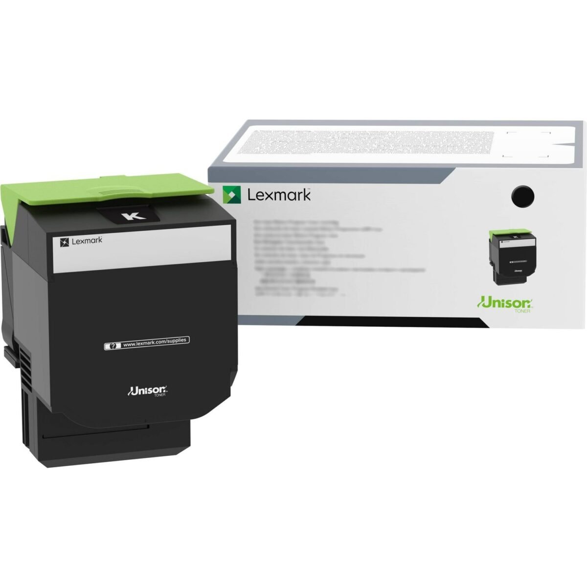 Lexmark LEX70C0HKG High Yield TAA Black Original Toner Cartridge - Image 1