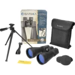 BARSKA (AB10154) 15x70mm X-Trail Binoculars with Table Top Tripod & Adaptor - Image 4