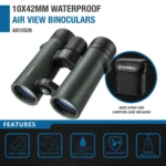 BARSKA (AB12528) 10x42mm Air View Waterproof Open Bridge Binoculars - Image 4